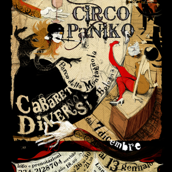 Circo Paniko | poster Cabaret Diversi | 2012/13