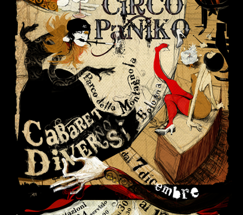 Circo Paniko | poster Cabaret Diversi | 2012/13